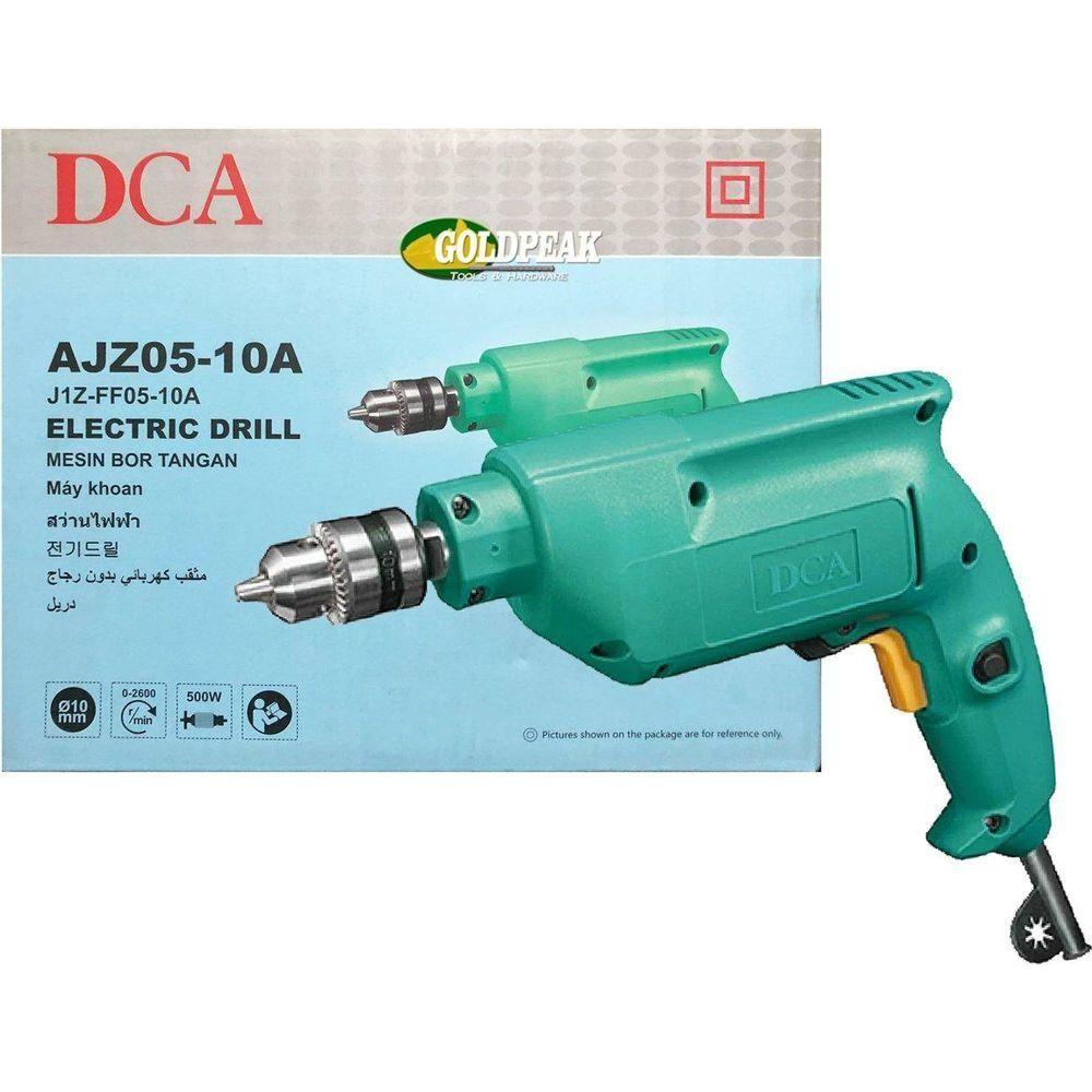 DCA AJZ05-10A Electric Hand Drill 10mm - Goldpeak Tools PH DCA DCA AJZ05-10A Electric Hand Drill 10mm - Goldpeak Tools PH DCA